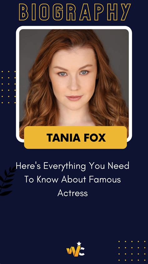 tania fox|Tania Fox